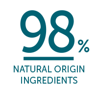 98% origine naturelle